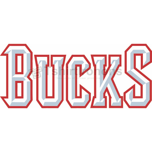 Milwaukee Bucks T-shirts Iron On Transfers N1077 - Click Image to Close